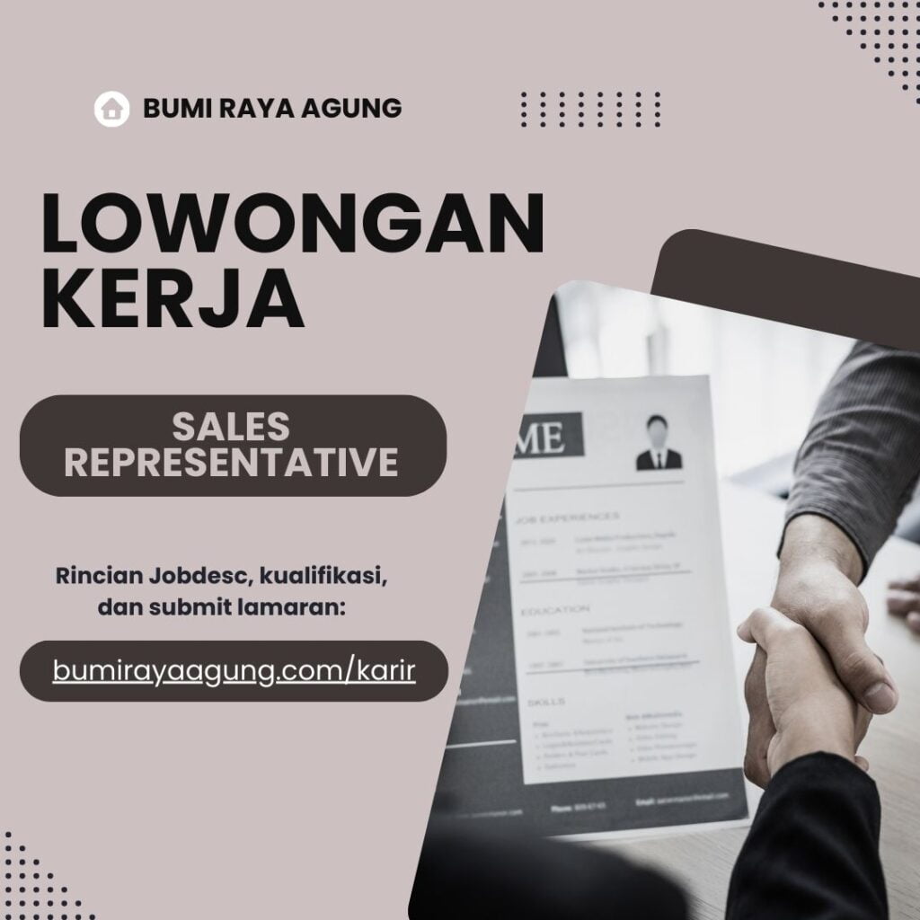 Bra Lowongan Kerja Sales Representative