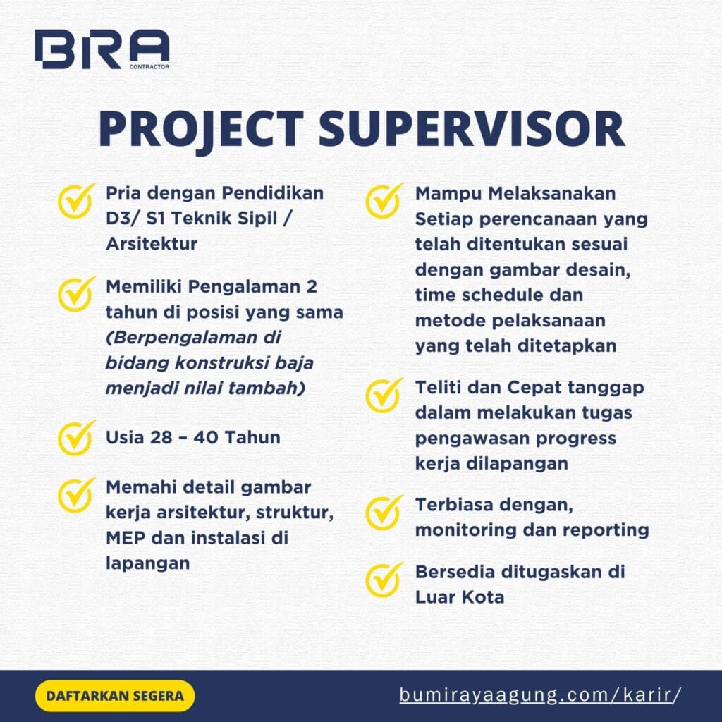 Flyer Project Supervisor