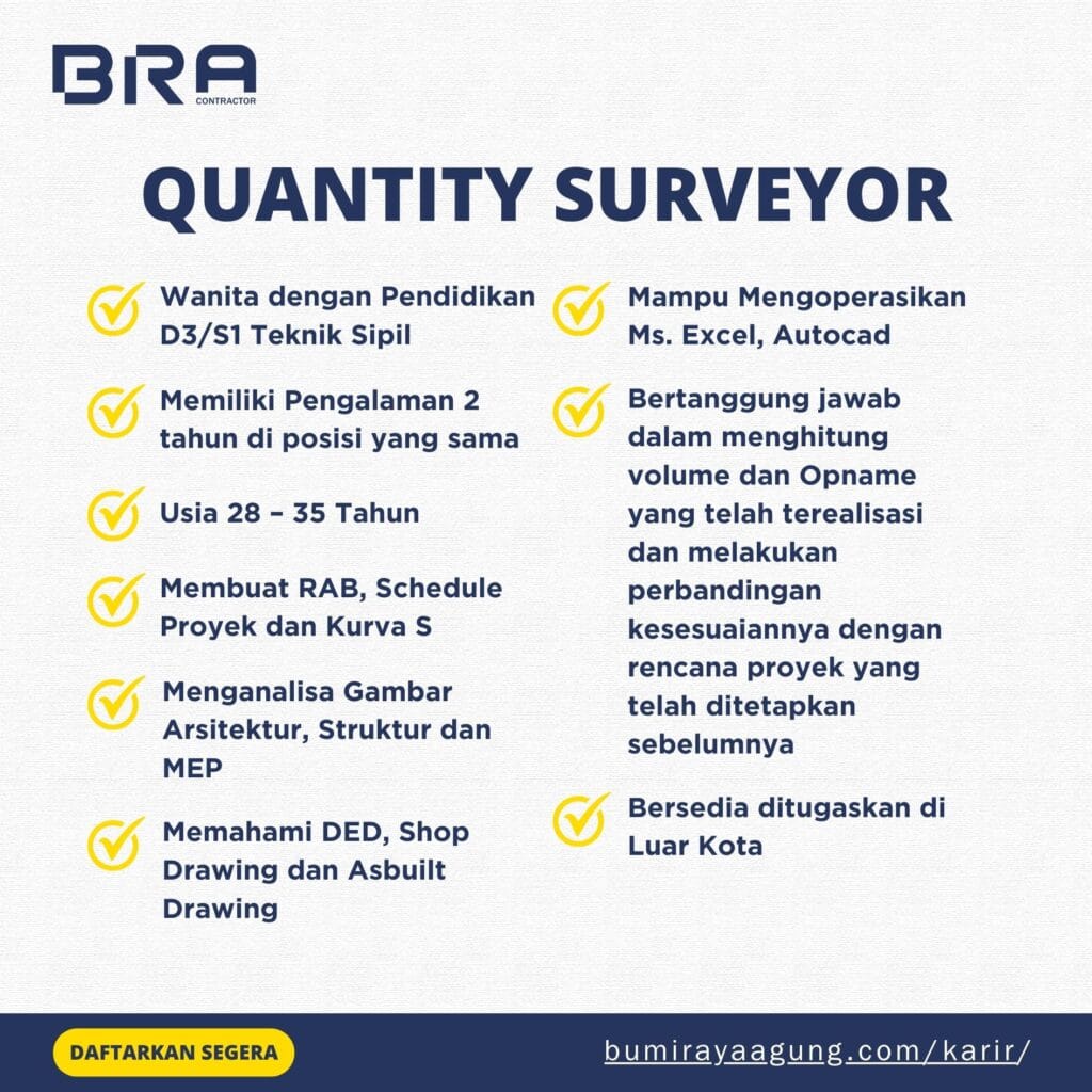 Flyer Quantity Surveyor