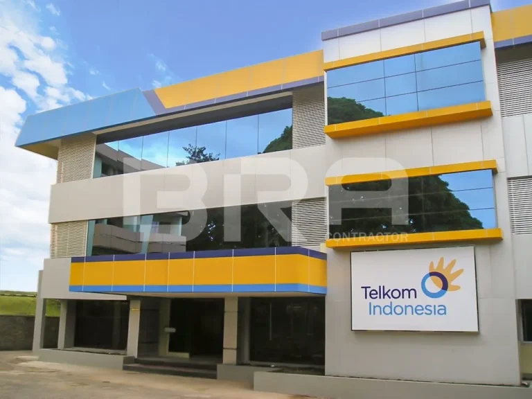 Renovasi Gedung D Exterior Telkom Learning Center 4